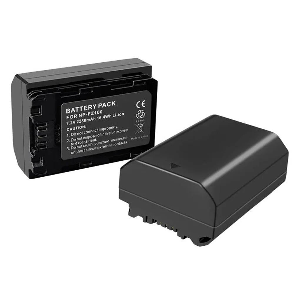 FX3, Multi-Functional A7C, for A7 Pack 7.4V A9 FX30, II, A6600 A1, 2 Case A7S LCD 2280mAh III, III, Battery Battery A9, A7 Alpha III, A7R Charger, A7R BC-QZ1 with NP-FZ100 IV, IV, Charger