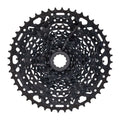 Hardened 11-48T, X Black, - microSHIFT ADVENT Cassette Cogs Steel 10 ED Speed,