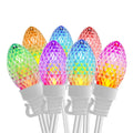 Christmas Light LED C9 exterior, String 20 Color 23ft Waterproof Bulbs Lights Changing Eva's Lights