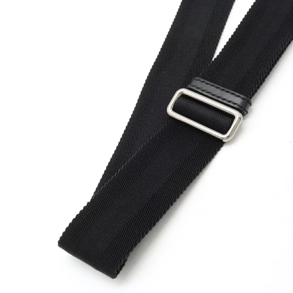 Imprime GG Crossbody Bag (Good) PVC Black Pre-Owned 201446 Leather Shoulder