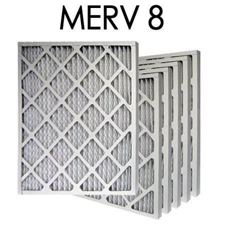 6PK Pleated MERV | 12x30x1 Filter dimension 11.625x29.5x.75 Actual - Air 8