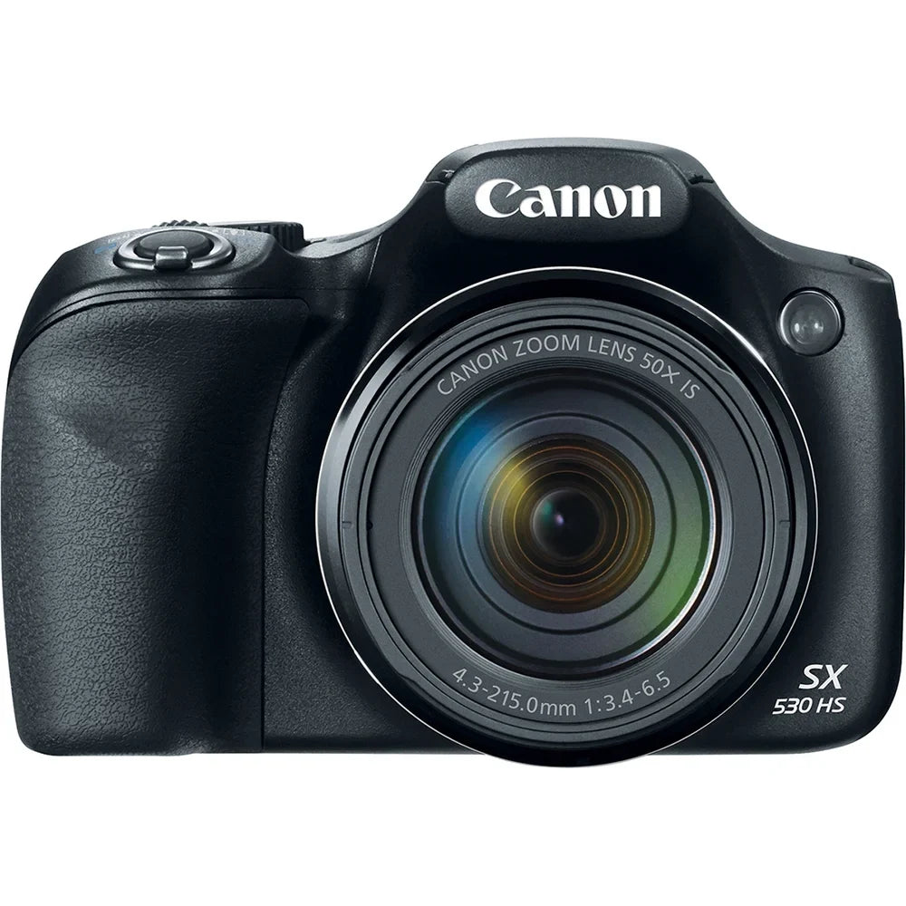 SX530 HS Camera HD 16MP Deluxe PowerShot Opt Canon Full Zoom Memory SD Black Battery 32GB Secure Bundle. P 1150mah Digital Digital 50x Includes Card,