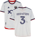 '- Autographed - M 2022 from #3 Jersey White D.C. Fanatics Season MLS dimension Chris the Odoi-Atsen United Certified Match-Used Authentic