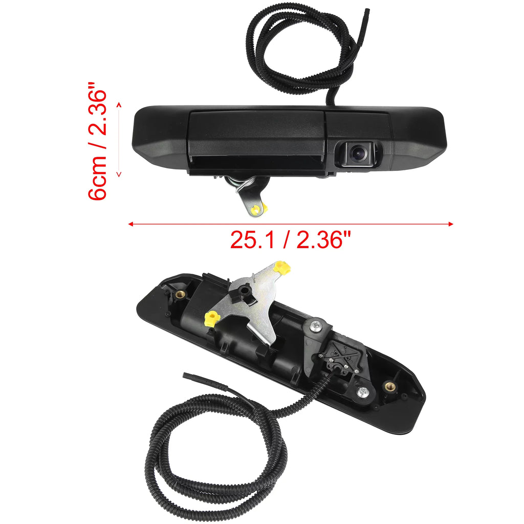 Set Replacement Camera 2005-2014 Handle 6909004020 Backup Tailgaters Tailgate Tacoma with for Black Car