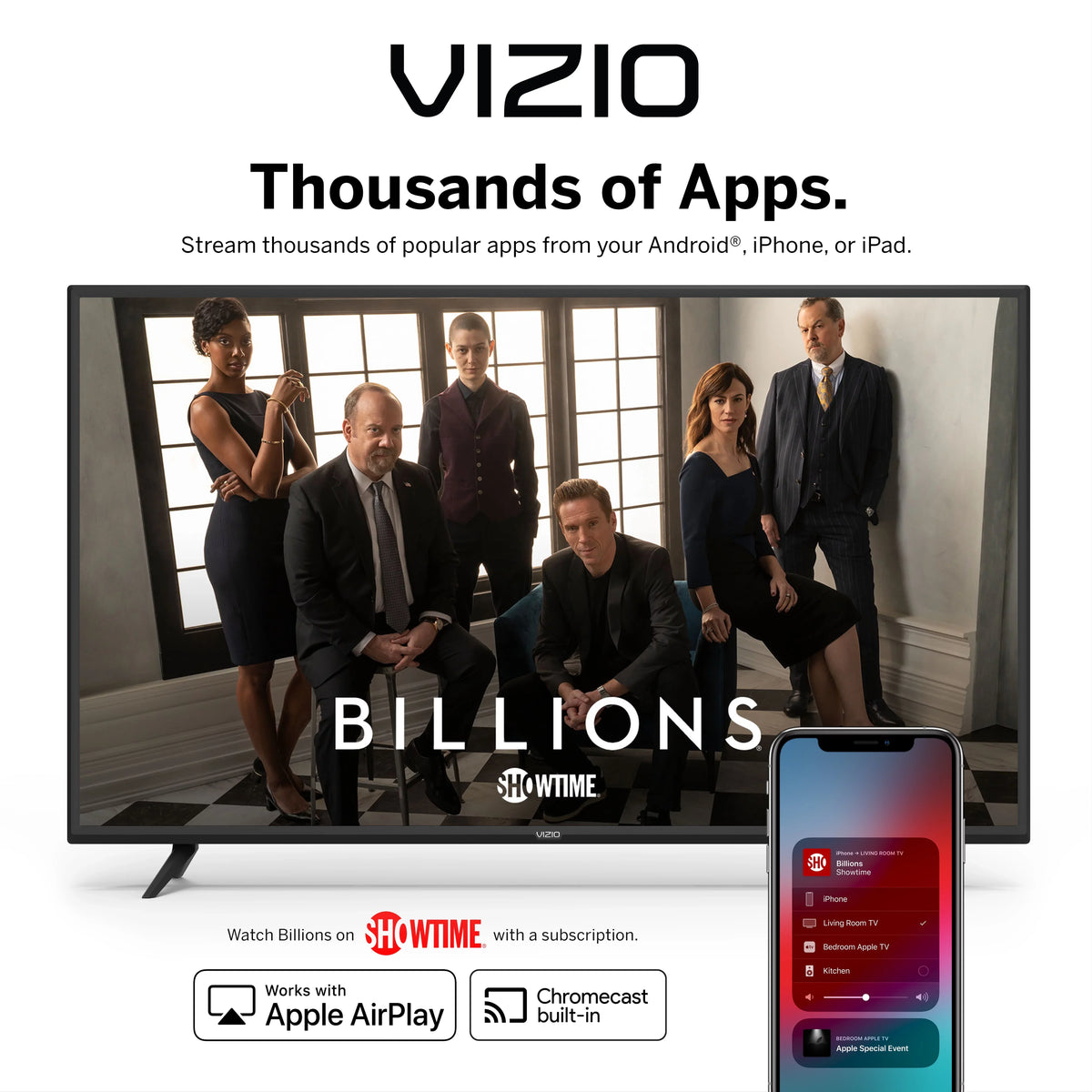 UHD 4K VIZIO M-Series HDR Class Smart 50" Smartcast M50Q7-H1 TV Quantum
