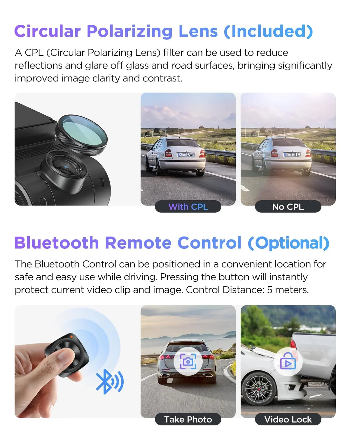 Pro Car Front IMX678 VIOFO GPS, Dual A229 lb 2 4K+2K Dashcam IMX675 STARVIS Rear 2 2CH Camera with &