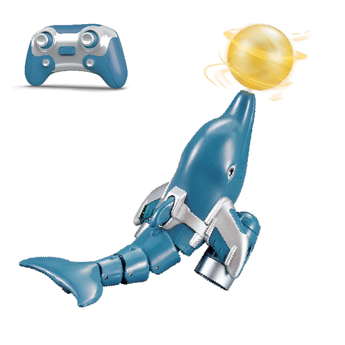 Click Kids /one Boat Boat Remote Animal /one Head And Animal Demo Boat liquid Boat Rotation Demo liquid Rotation liquid Toy Ball Remote Toy boat,Dolphin With Head Boat Remote
