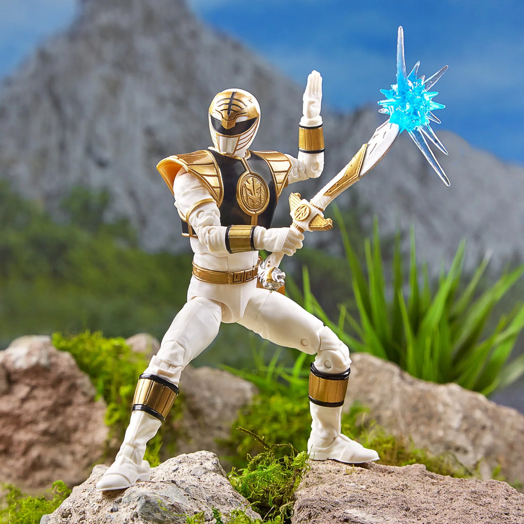 Power Ranger White Figure Lightning Morphin Mighty Rangers 6-inch Collection