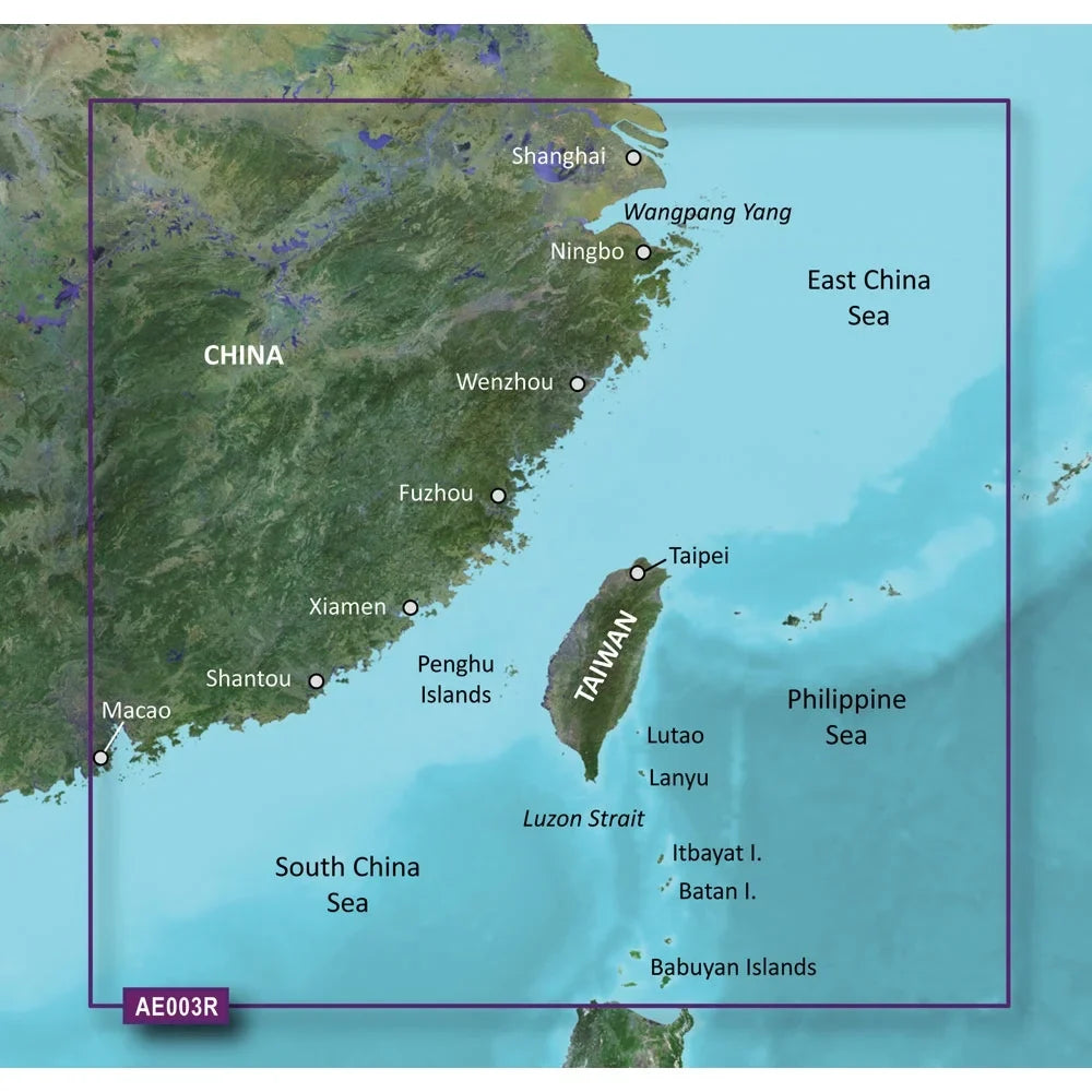 VAE003R Vision® g3 - Taiwan HD Garmin - - BlueChart® microSD™/SD™
