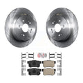 Pads Disc Brake K8A-100540 - Transit RDX And Kit Rotors For Rear Acura Auto Ceramic