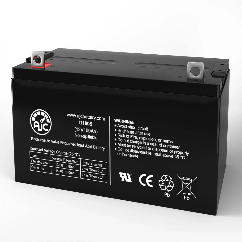 12V Replacement AJC Solar Yakea Is - This Battery an 100Ah R200 Brand