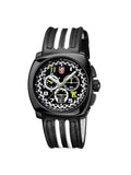 Watch Limited Kanaan Mens XL.1142 Tony Steel Luminox Quartz Edition Black Dial