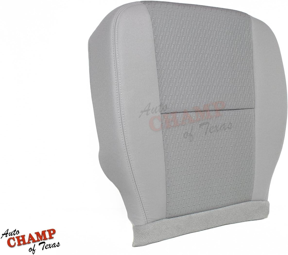 Texas: Auto 2500 Bottom XL Gray - Yukon 1500 Compatible -Driver GMC Side Seat Of Cover SLE 2009-2014 with Champ Cloth