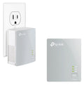 Saving, Stable Powerline Connections KIT)- Powerline Plug&Play, Nano Ethernet Adapter(TL-PA4010 TP-Link Expand AV600 Adapter, Network Power Home with