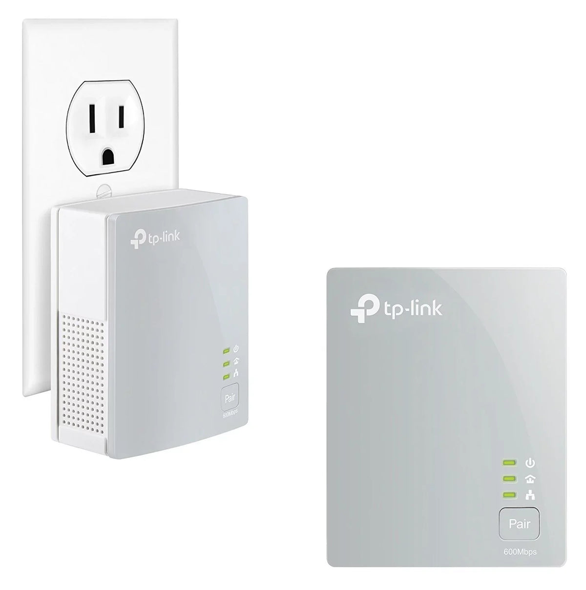 Saving, Stable Powerline Connections KIT)- Powerline Plug&Play, Nano Ethernet Adapter(TL-PA4010 TP-Link Expand AV600 Adapter, Network Power Home with