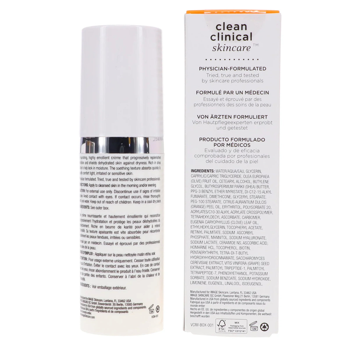 oz C IMAGE Skincare Moisturizer Intense Hydrating 1.7 Vital
