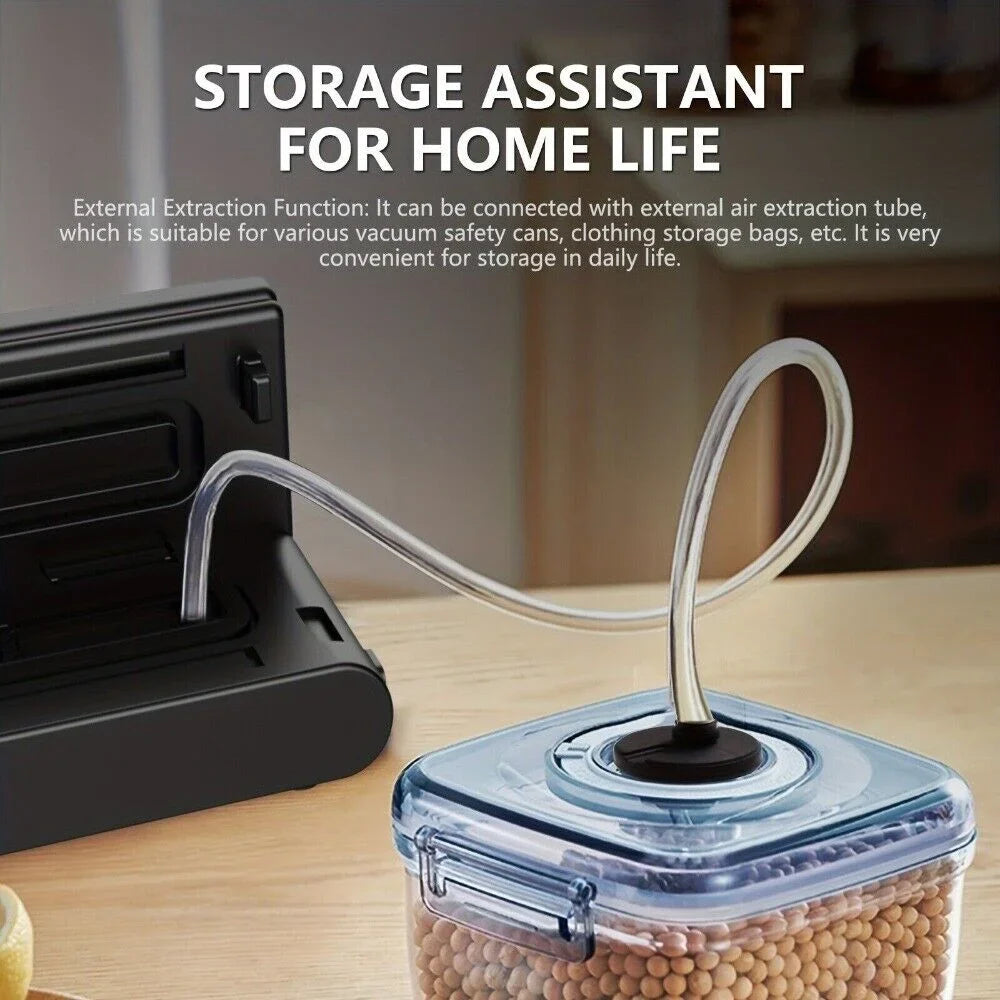 With Automatic Seal Food Storage Saver Vacuum Machine Sealer Bag Preservation