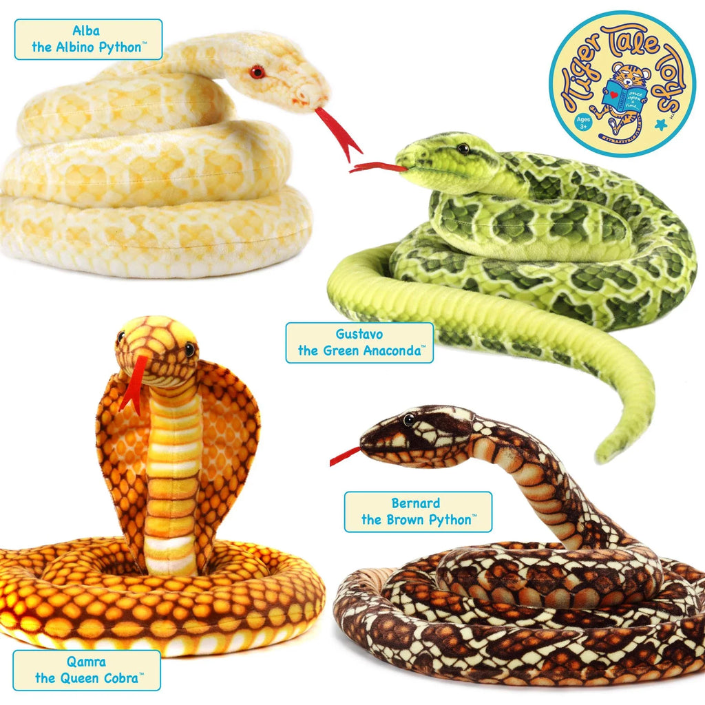 Animal Stuffed Inch Gustavo Tiger the 100 Snake Toys | Anaconda by Green | Tale Plush