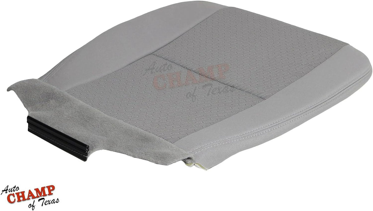 Texas: Auto 2500 Bottom XL Gray - Yukon 1500 Compatible -Driver GMC Side Seat Of Cover SLE 2009-2014 with Champ Cloth