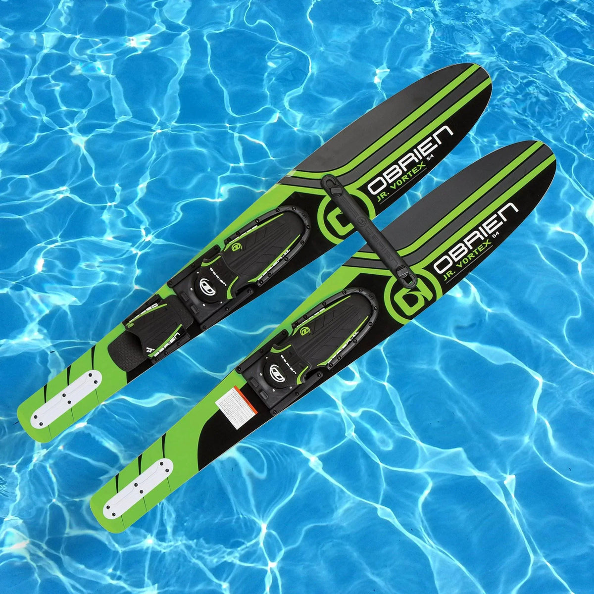 OBrien Combo (6 7, Green 2-Mens Kids dimension Skis, dimension Adjustable liquid Pack) 54"