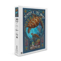 Made and Nouveau Jigsaw Georgia, USA) Art inches, Premium Piece Adults 500 Turtle Family, Sea Island, Jekyll (19x27 in Puzzle for