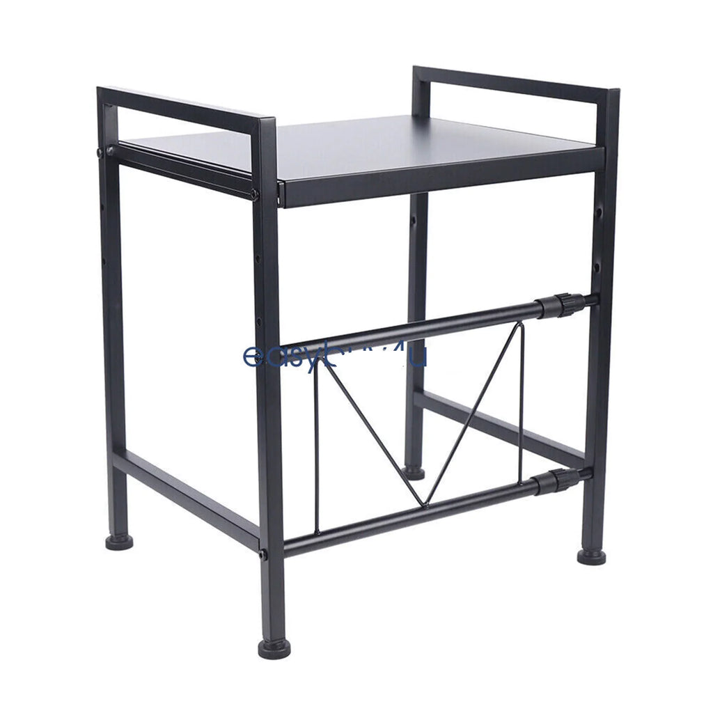 Retractable Metal Rack, Rack, Storage Single Condiment Tier Shelf Microwave Microwave Countertop Expandable inch Oven Oven Microwave Stand, Oven Cabinet 14.5~22.8 Kitchen Rack