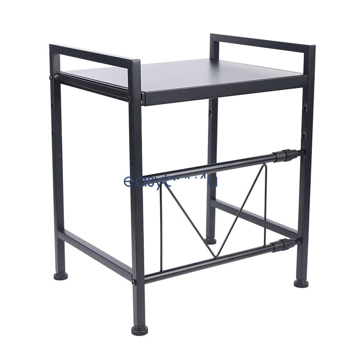 Retractable Metal Rack, Rack, Storage Single Condiment Tier Shelf Microwave Microwave Countertop Expandable inch Oven Oven Microwave Stand, Oven Cabinet 14.5~22.8 Kitchen Rack