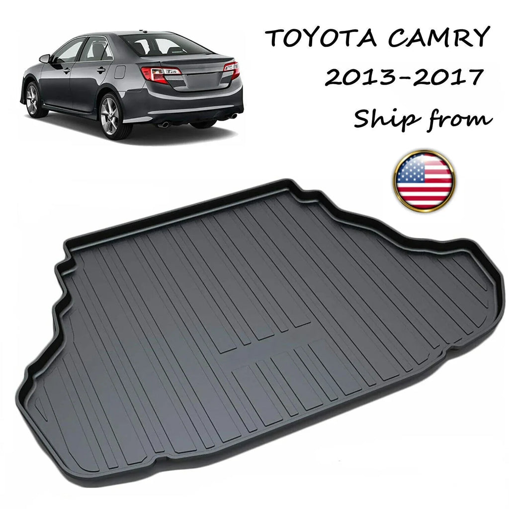 2013-2017 Cargo for Easy Mats Camry TPO Trunk Carpets Liner Clean to