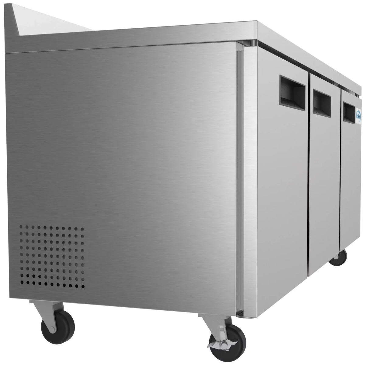 Cu. Refrigerator in. ft. in 72 Worktop Commercial 16.9 Three Steel, Stainless Door KoolMore