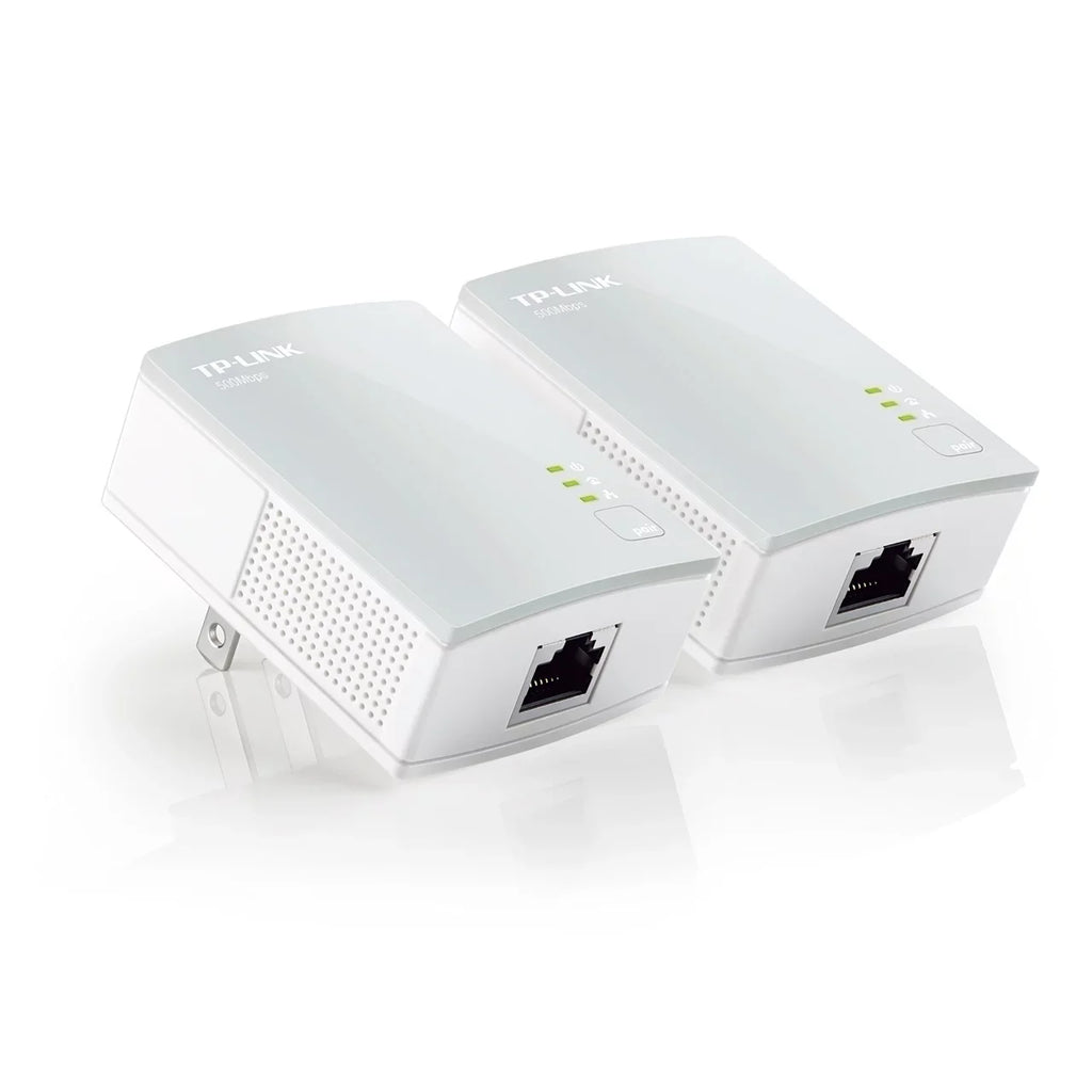 Saving, Stable Powerline Connections KIT)- Powerline Plug&Play, Nano Ethernet Adapter(TL-PA4010 TP-Link Expand AV600 Adapter, Network Power Home with