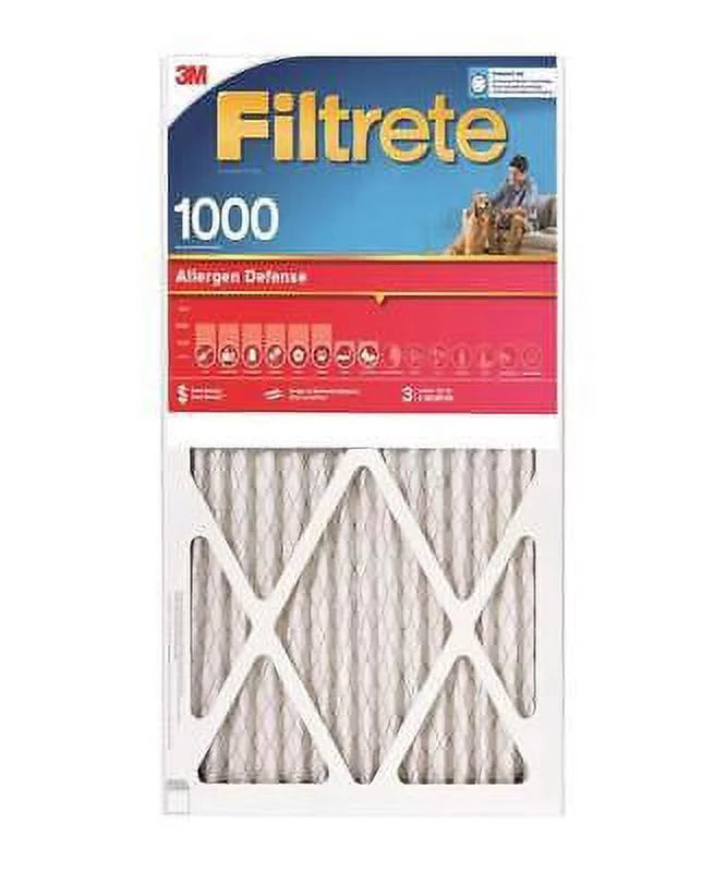 Pleated (Pack 1 3) Filtrete x 25 W 3M x in. D in. 14 of Air MERV H 11 in. Filter