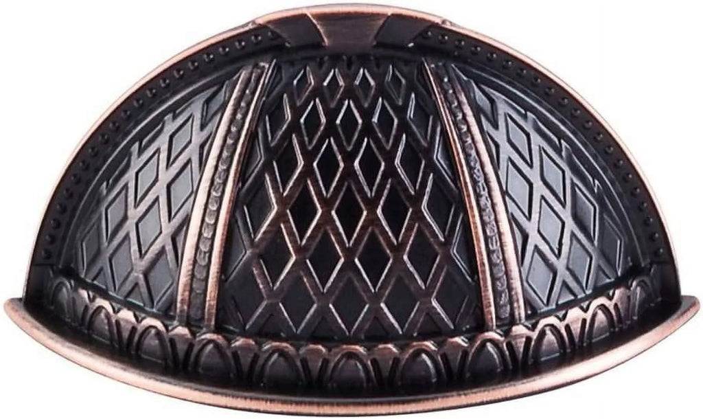 Center 1/2" Finish: Bronze 2 Cup Pull Tuscan Trevi