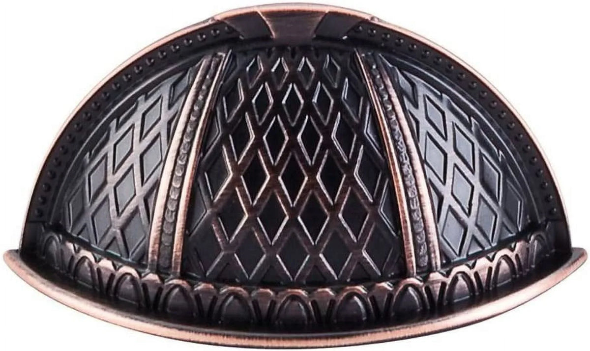 Center 1/2" Finish: Bronze 2 Cup Pull Tuscan Trevi