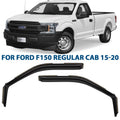 Vent Window for Rain F150 Truck 2 2015-2020 Original Accessories, Deflector, Regular Visors, Guards Window Durable pcs- Smoke in-Channel Deflectors, Vent CLIM ART Dark 315008LP Cab, Incredibly