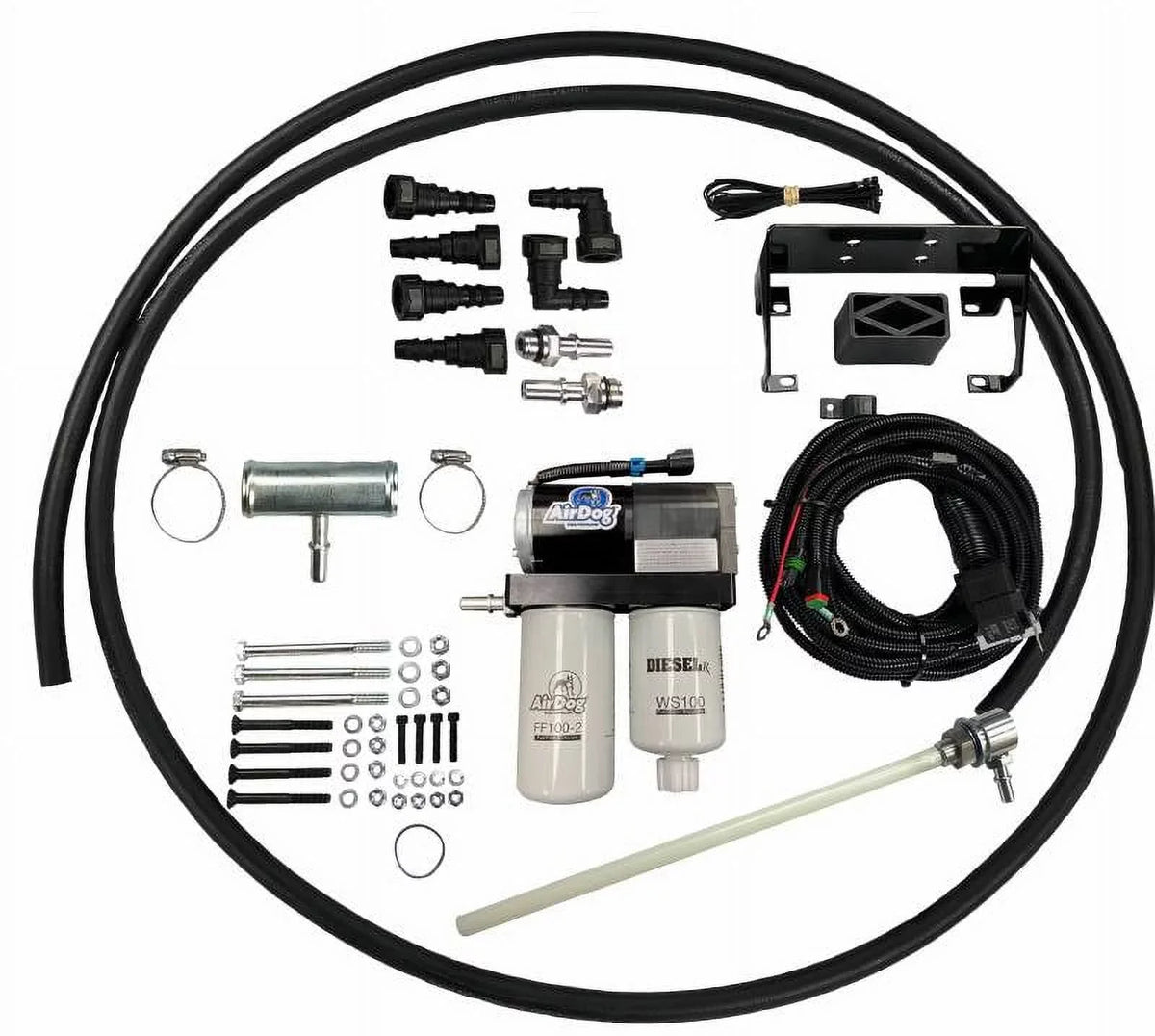 PureFlow Fits GMC A4SPBC191 AirDog Pump Chevrolet Duramax 2015-2016 Fuel Fits 6.6L FP-150-4G