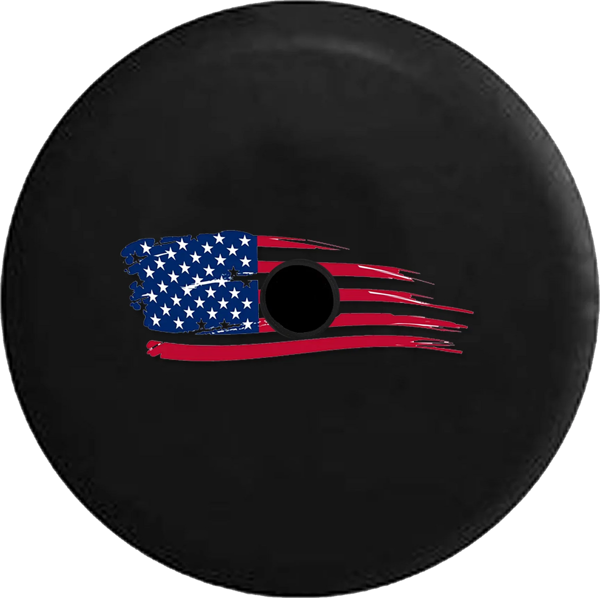 Spare Cover Camera 33 JL Flag Vintage 2018 for American Look Distressed Tire Wrangler Painted Jeep Inch RV Backup 2019