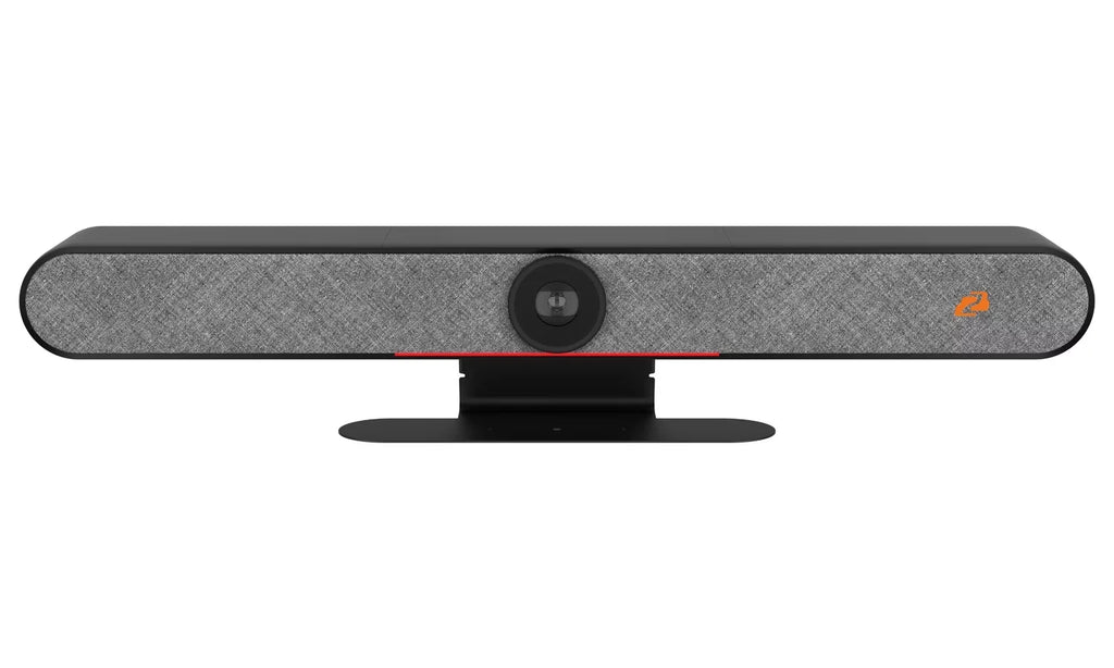 4K UHD All-In-One Auto 20W BZBGEAR Bar Video HDMI/USB-C Intelligent Tracking (Black) and with Speakers/6-MEMS Microphones