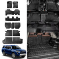 Cargo 4Runner Accessories 7 Floor Cargo Trunk 2013-2023 Mats Mat Seats Mat Liner Fit