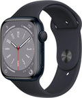 Aluminum 45mm Sport 3K758LL/A Watch Series Midnight 8 Band Midnight 8 Gen (Refurbished) Restored -