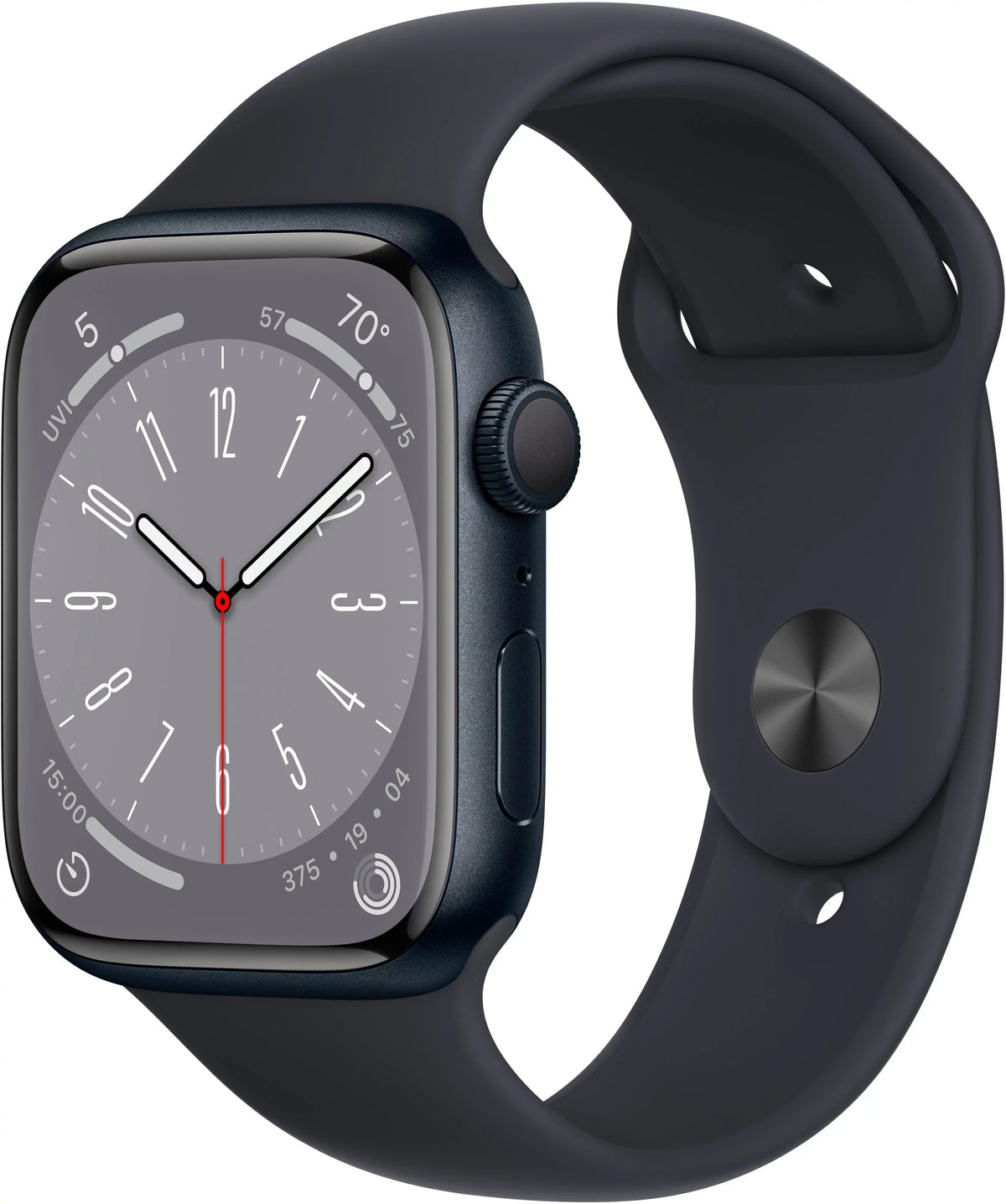 Aluminum 45mm Sport 3K758LL/A Watch Series Midnight 8 Band Midnight 8 Gen (Refurbished) Restored -