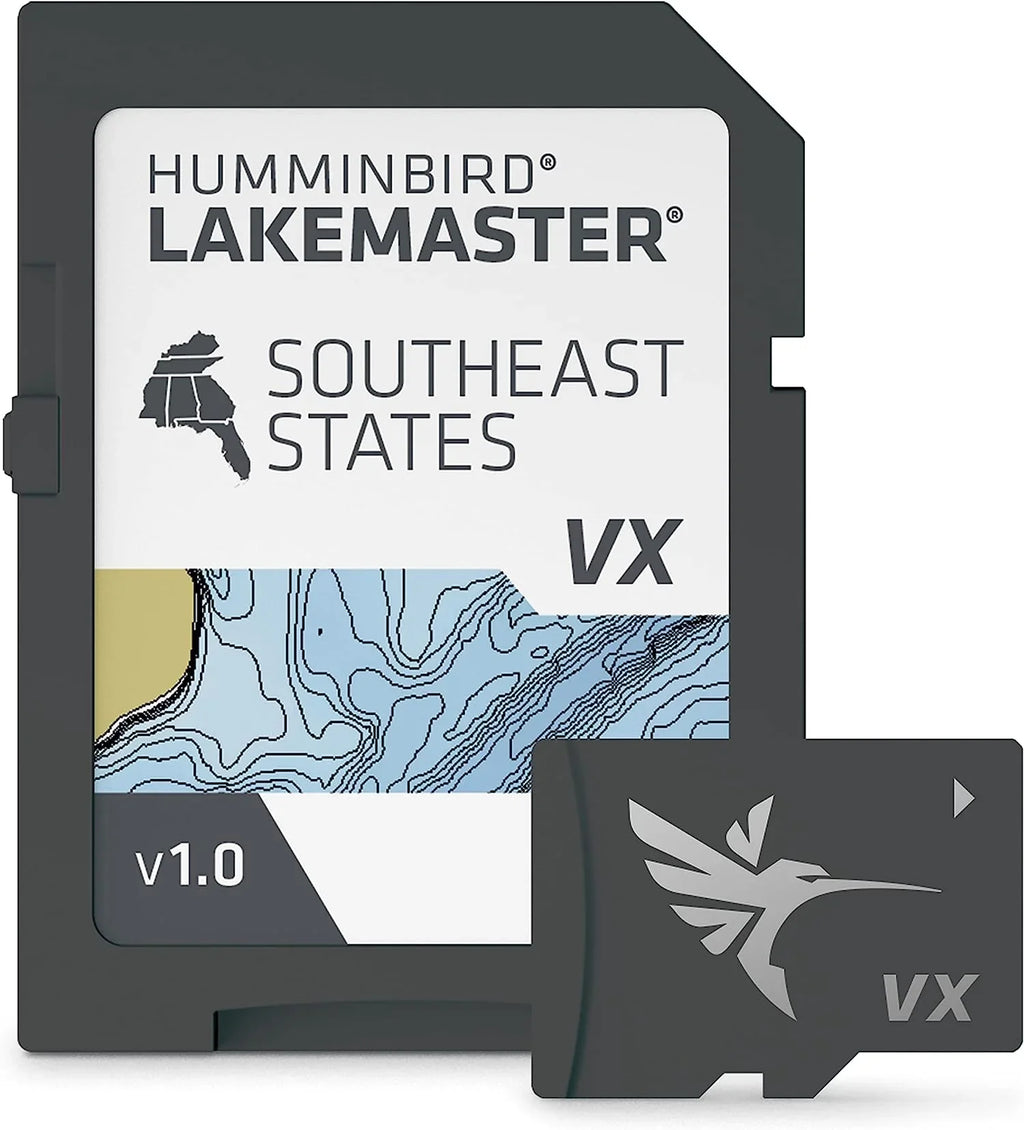 Technology One Humminbird Southeast V1 Boat Network VX LakeMaster States