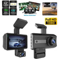 Car DVR Recorder: 1080P Front Camera G and Dual Rear Sensor Lens JahyShow with Dash Cam