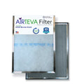 Airteva 1/2 (1) x Furnace x AC, x dimension: With 24 3/4" Replacement X 1/2 (20 Filter Plus Pad 25 Biosponge 19 1) Actual