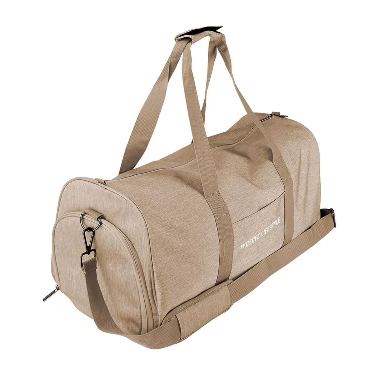 Sports Golf exterior Travelling for Gym Fishing Duffel Lightweight Nylon Men exterior Bag Bag Basketball Yoga Activities Durable Women Brown Bag