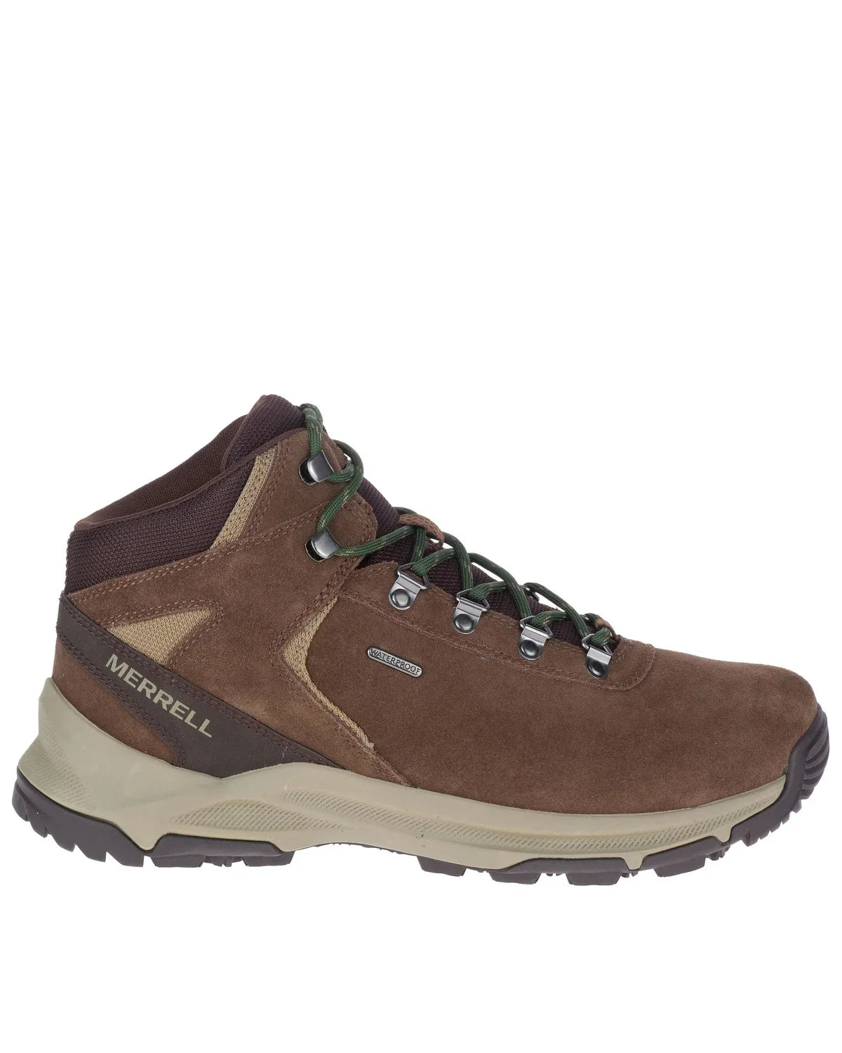 Soft Boot Brown Toe Merrell Hiking US D(M) Men's 13 Waterproof Erie