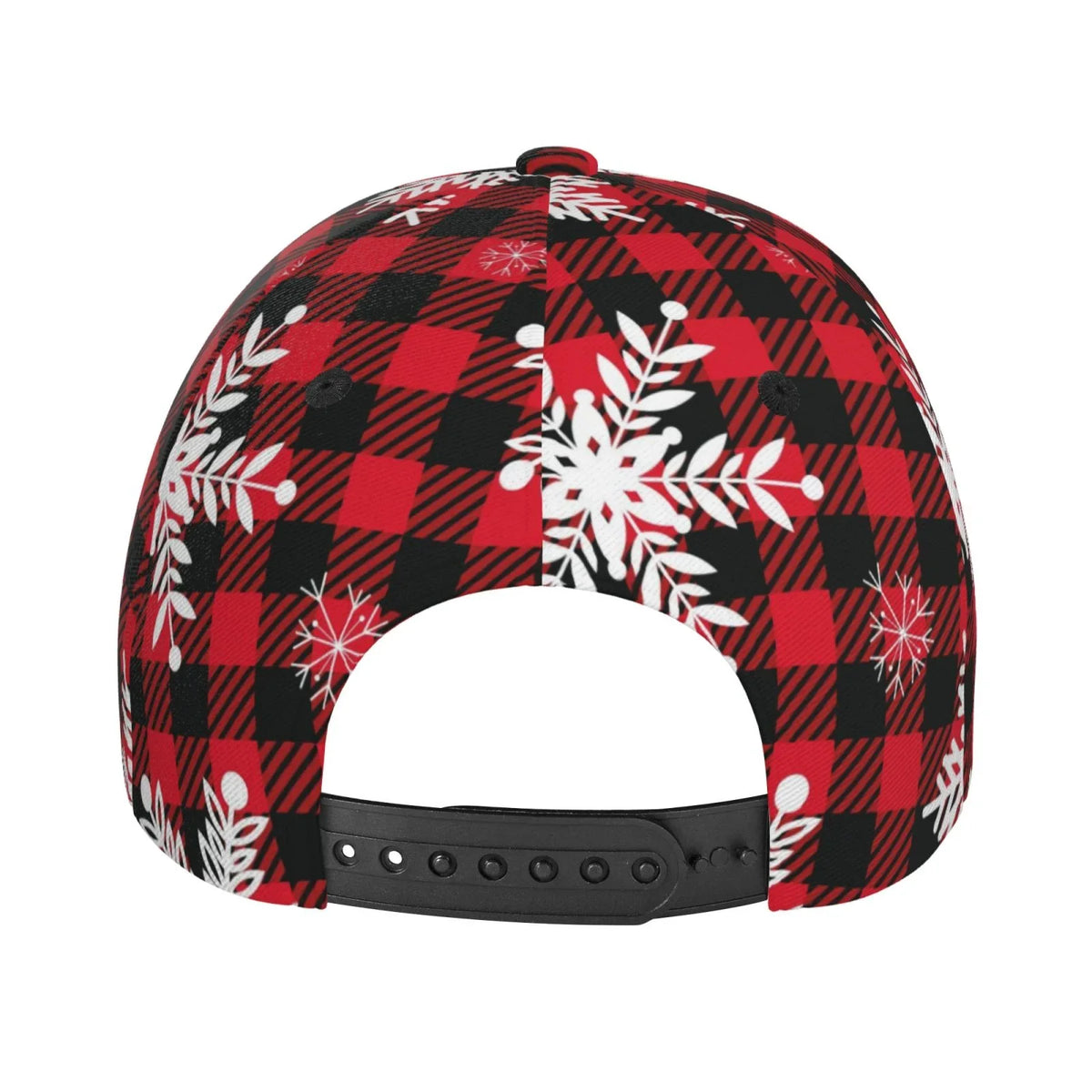 Plaid) Balery Buffalo Cap for Workouts Seasons exterior dimension On Baseball Dad Running A and All Hat(Snowflakes Activities Adjustable