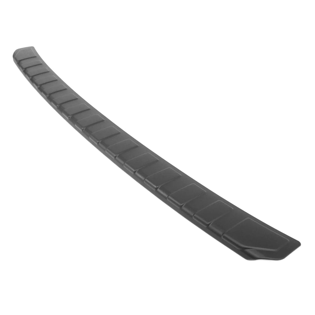 Trunk 2018-2023 Black Unpainted Bumper Pad Subaru Cover Trim Protector 5th, Compatible Cover Sill Scratch Forester With Ikon PP Factory Rear design Guard Plate Motorsports Trim