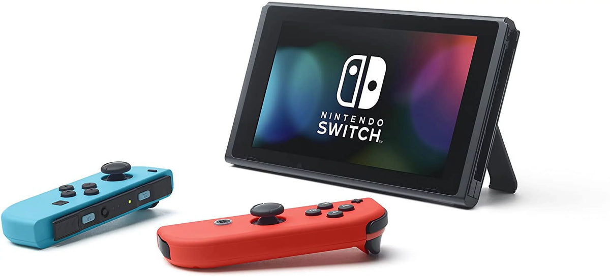Nintendo Deluxe Mario Red & & with Month Blue 8 3 Kart Switch Membership Joy-Con,