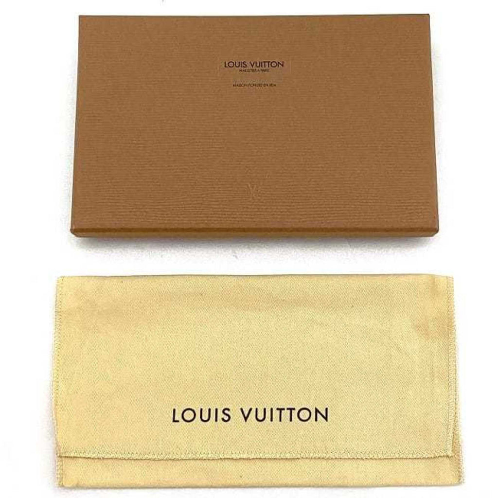 M60913 Long Pre-Owned MI1115 Clemence Epi Leather Red (Good) LV Portefeuille Coquelicot Wallet