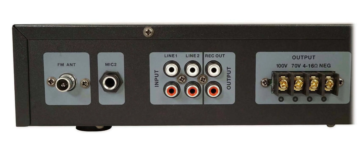 Indoor/exterior JBL Control Amp Black Speakers 3" Commercial (4) 70v Wall + 23-1